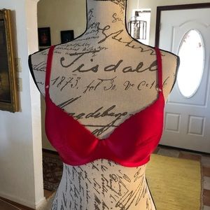 34C Red bra